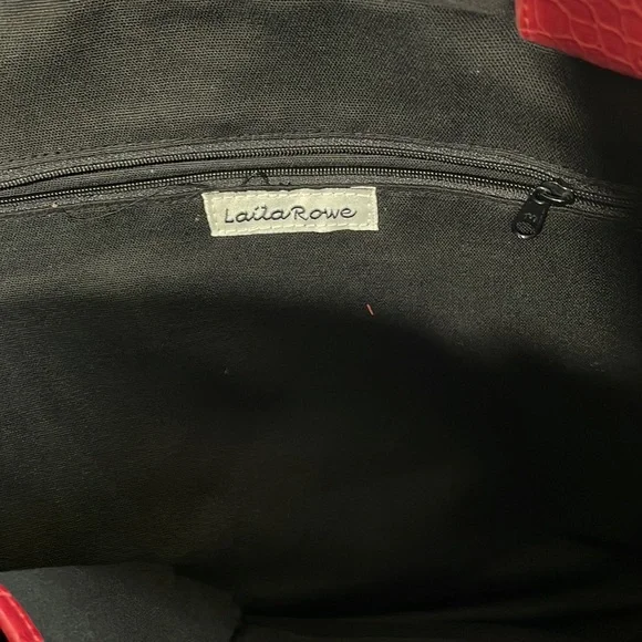 Never used Laila Rowe faux leather bag - Picture 3 of 3